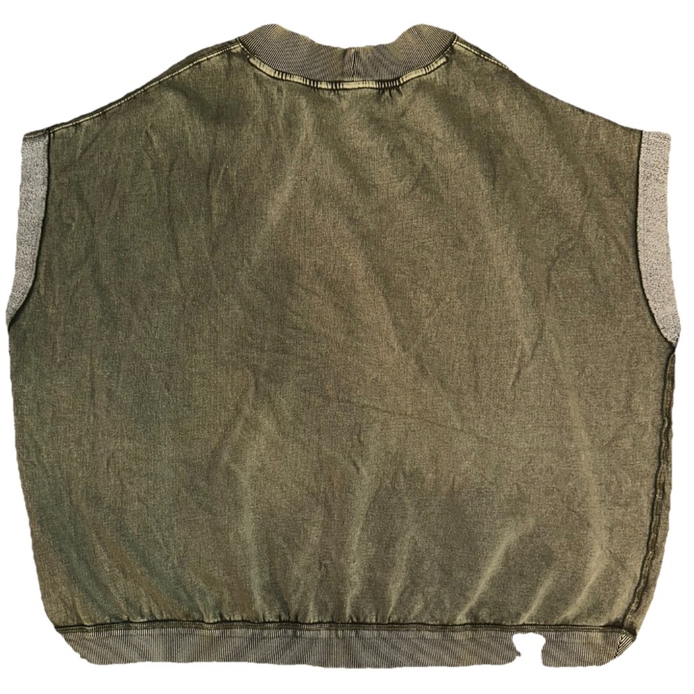 Free People Grove Pullover Green Size Med Oversized !!CHECK Measurements!! - Picture 7 of 13